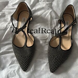 Jimmy Choo studded flats 37.5